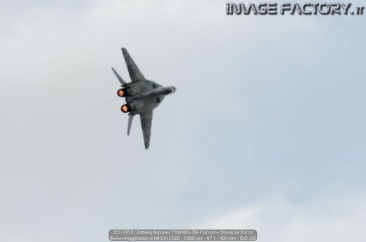 2011-07-01 Zeltweg Airpower 7289 MiG-29A Fulcrum - Slovak Air Force